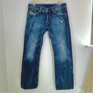 Mens Diesel Viker Regular Straight Jeans 32x30